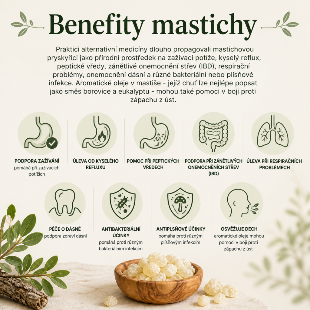 benefity mastichy